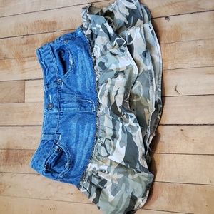 Girl's Blues Jean Skirt
